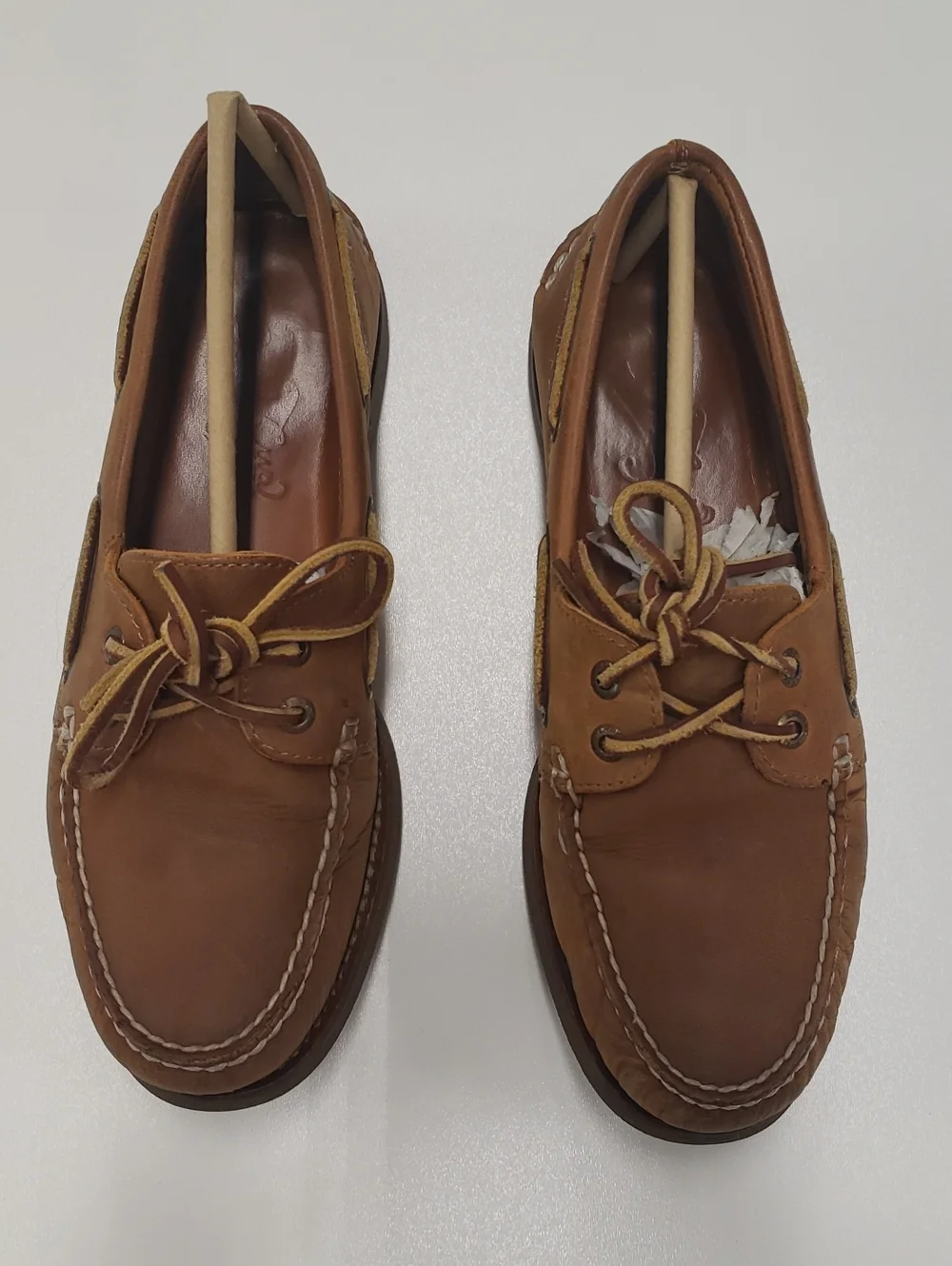 Sperry Top-Sider - Mens Gold A/O 2-Eye Boat Shoes, size 7 US mens, color brown